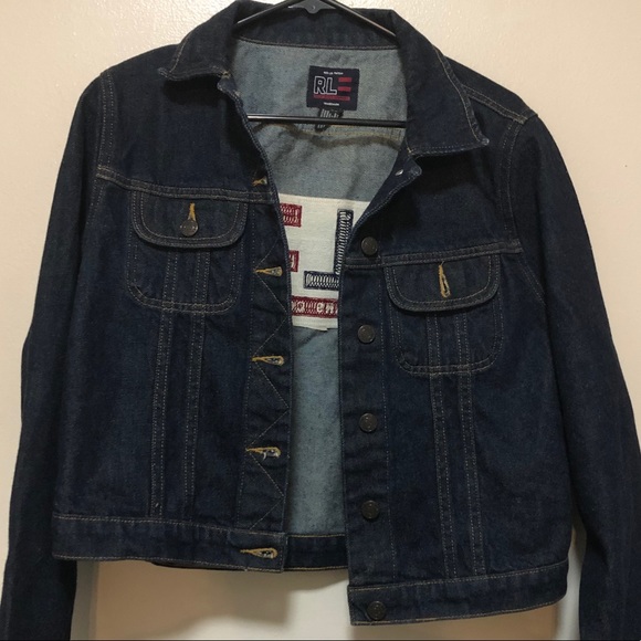 VINTAGE Ralph Lauren polo jean jacket - Picture 5 of 8